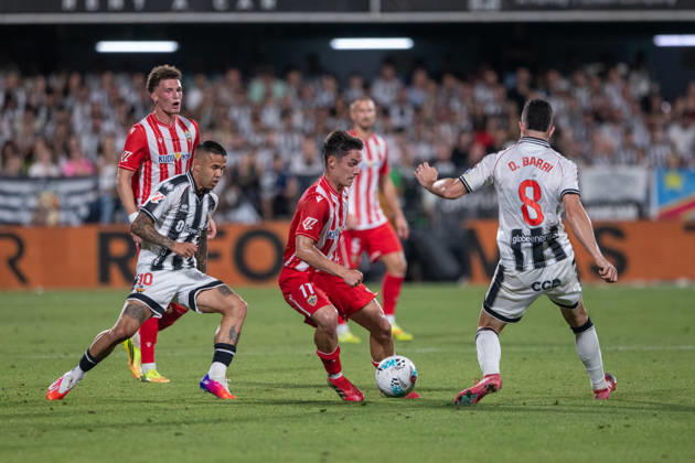 ESP LaLiga Hypermotion playoff CD Castellon v UD Almeria Sergio Arribas of Almeria during LaLiga Hypermotion playoff between CD Castellon v UD Almeria played at SkyFi Castalia Stadium in Castellon, on June 6, 2026 in Spain Spain Football Copyright: xJudithxAmigox xAgenciaxLOFx