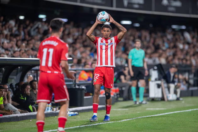 ESP LaLiga Hypermotion playoff CD Castellon v UD Almeria Daijiro Chirino of Almeria during LaLiga Hypermotion playoff between CD Castellon v UD Almeria played at SkyFi Castalia Stadium in Castellon, on June 6, 2026 in Spain Spain Futbol Copyright: xJudithxAmigox xAgenciaxLOFx