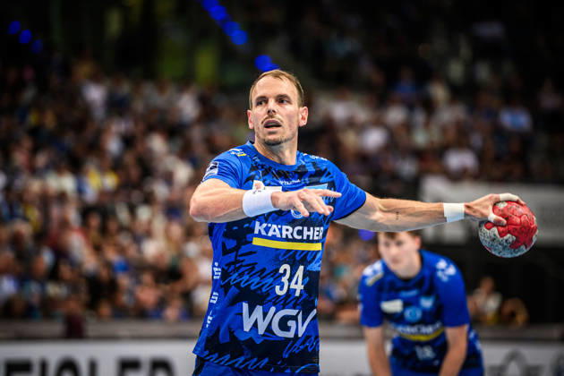 Kai Haefner TVB Stuttgart, 34 GER, TVB Stuttgart HC Erlangen, DAIKIN HBL, Handball, Bundesliga, 34 Matchday, Season 2025 2026, 07 06 2026 GER, TVB Stuttgart HC Erlangen, DAIKIN HBL, Handball, Bundesliga, 34 Matchday, Season 2025 2026, 07 06 2026 Stuttgart Copyright: xSandyxDinkelackerx EP_SDR