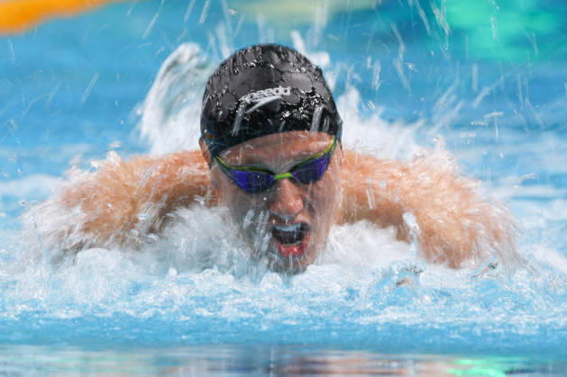 June 9, 2026, Sydney, Nsw, Australia: SAMSON BARISIC competes in the Men s 100m Butterfly heats during the 2026 Australian Swimming Commonwealth Games, Pan Pacific Championships and Para Pan Pacific Championships Trials. Sydney Australia - ZUMAt173 20260609_zsp_t173_025 Copyright: xStephanexThomasx