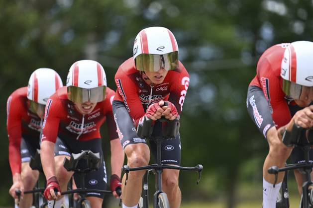 Cycling, Tour Auvergne - Rhone-Alpes, 3rd stage, team time trial