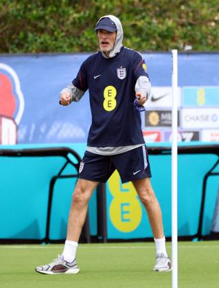 Thomas Tuchel, manager of England England Team Training, 2026 FIFA World Cup, WM, Weltmeisterschaft, Fussball Football, Palm Beach Gardens, Palm Beach, Florida, USA - 09 Jun 2026Florida Florida Blue Training Centre United States of America EDITORIAL USE ONLY No use with unauthorised audio, video, data, fixture lists, club league logos or live services. Online in-match use limited to 120 images, no video emulation. No use in betting, games or single club league player publications.  Copyright: xChrisxArjoon Shutterstockx 16918901d
