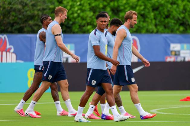 England players during a training session England Team Training, 2026 FIFA World Cup, WM, Weltmeisterschaft, Fussball Football, Palm Beach Gardens, Palm Beach, Florida, USA - 09 Jun 2026Florida Florida Blue Training Centre United States of America EDITORIAL USE ONLY No use with unauthorised audio, video, data, fixture lists, club league logos or live services. Online in-match use limited to 120 images, no video emulation. No use in betting, games or single club league player publications.  Copyright: xChrisxArjoon Shutterstockx 16918901h