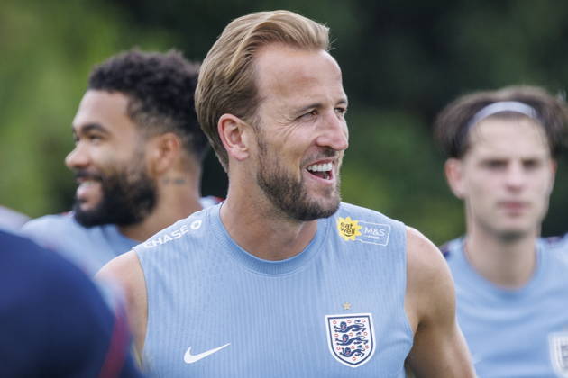 FIFA World Cup, WM, Weltmeisterschaft, Fussball 2026 preparations - England training session Harry Kane of England and teammates attend a training session in Palm Beach Gardens, Florida, USA, 09 June 2026. England are drawn in Group L of the upcoming FIFA World Cup 2026 starting on 11 June 2026 and running until 19 July 2026. PALM BEACH GARDENS FLORIDA United States  Copyright: xCRISTOBALxHERRERA-ULASHKEVICHx