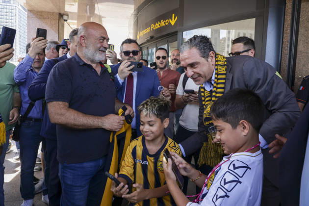 Football, Italy, Juve Stabia celebrates its new owner and saviour Alfredo Guerri