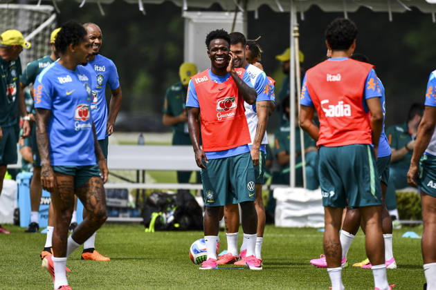 Fußball, FIFA WM 2026, Nationalteam Brasilien, Training