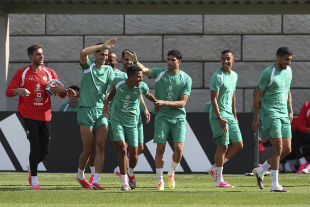Fußball, FIFA WM 2026, Nationalteam Marokko, Training