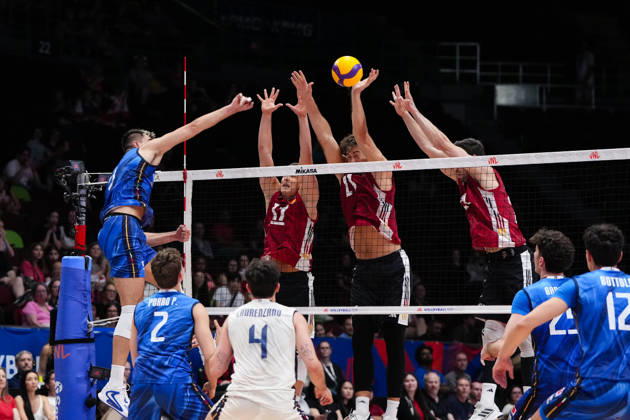 Volleyball, Nations League, Germany - Italy