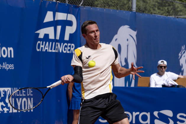 TENNIS : Open Sopra Steria - Lyon Villeurbanne 12 06 2026 Le belge Kimmer COPPEJANS affronte Daniel Elahi GALAN en 1 4 de finale du tournoi de tennis ATP, Tennis Herren Challenger Tour, Open Sopra Steria à Lyon-Villeurbanne, le 12 06 2026. Photo Sandrine Thesillat PsNewZ  Copyright: xSandrinexTHESILLATx
