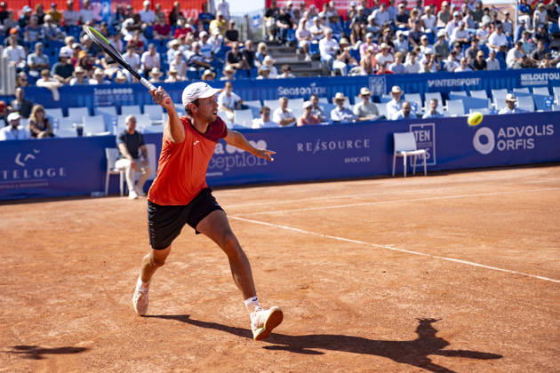 TENNIS : Open Sopra Steria - Lyon Villeurbanne 12 06 2026 Le colombien Daniel Elahi GALAN affronte le belge Kimmer COPPEJANS en 1 4 de finale du tournoi de tennis ATP, Tennis Herren Challenger Tour, Open Sopra Steria à Lyon-Villeurbanne, le 12 06 2026. Photo Sandrine Thesillat PsNewZ  Copyright: xSandrinexTHESILLATx