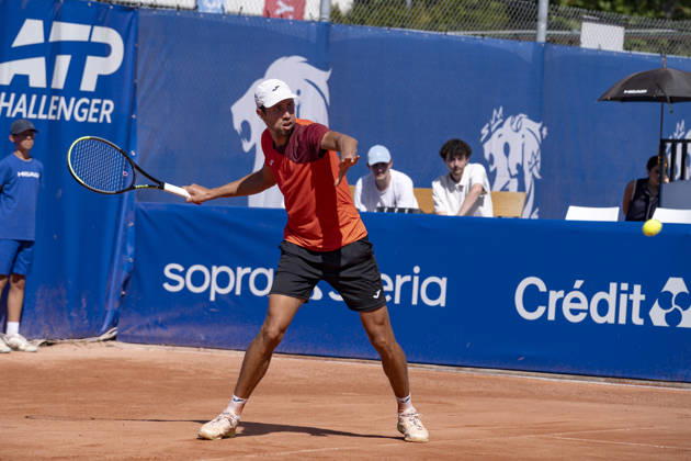 TENNIS : Open Sopra Steria - Lyon Villeurbanne 12 06 2026 Le colombien Daniel Elahi GALAN affronte le belge Kimmer COPPEJANS en 1 4 de finale du tournoi de tennis ATP, Tennis Herren Challenger Tour, Open Sopra Steria à Lyon-Villeurbanne, le 12 06 2026. Photo Sandrine Thesillat PsNewZ  Copyright: xSandrinexTHESILLATx