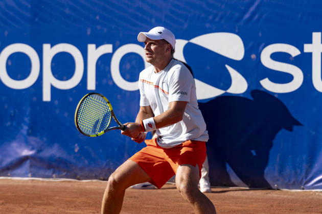 TENNIS : Open Sopra Steria - Lyon Villeurbanne 12 06 2026 Clément Tabur lors du tournoi de tennis ATP, Tennis Herren Challenger Tour, Open Sopra Steria à Lyon-Villeurbanne, le 12 06 2026. Photo Sandrine Thesillat PsNewZ  Copyright: xSandrinexTHESILLATx