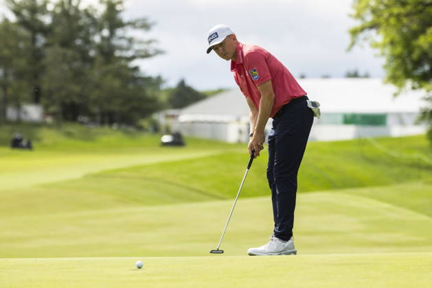 June 12, 2026, Caledon, On, Canada: Mackenzie Hughes, of Hamilton, Ont., putts on the first hole during the second round of the RBC Canadian Open in Caledon, Ont., on Friday, June 12, 2026. Canada News - June 12, 2026  - ZUMAc35_ 20260612_zaf_c35_101 Copyright: xNickxIwanyshynx