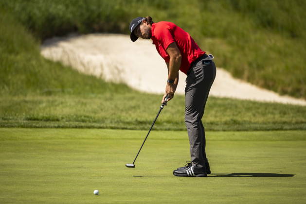 June 12, 2026, Caledon, On, Canada: Matthew Anderson, of Mississauga, Ont., putts on the seventh hole during the second round of the RBC Canadian Open in Caledon, Ont., on Friday, June 12, 2026. Canada News - June 12, 2026  - ZUMAc35_ 20260612_zaf_c35_109 Copyright: xNickxIwanyshynx