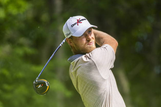 June 12, 2026, Caledon, On, Canada: SwedenöÄÃ s Jesper Svensson tees off on the eighth hole during the second round of the RBC Canadian Open in Caledon, Ont., on Friday, June 12, 2026. Canada News - June 12, 2026  - ZUMAc35_ 20260612_zaf_c35_110 Copyright: xNickxIwanyshynx