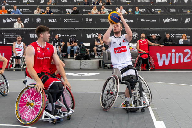 Wheelchair basketball, 3x3 in Vienna