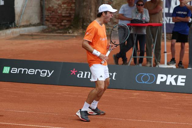 13.June. 2026 – TENNIS – Vienna Tennis Association (WTV) Final Four Noel Ladwig (GER) celebrates after point VIENNA Better Tennis Center Alt Erlaa ,Vienna Vienna Better Tennis Center Alt Erlaa AUSTRIA