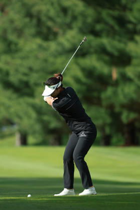 Dow Championship MIDLAND, MICHIGAN - JUNE 12: Weiwei Zhang of People™s Republic of China reacts to her putt on the fifth green during the second round of the Dow Championship at Midland Country Club in Midland, Michigan, USA on Friday, June 12, 2026. Midland Michigan United States  Copyright: xJorgexLemusx originalFilename:lemus-dowchamp260612_npcav