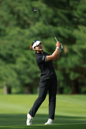 Dow Championship MIDLAND, MICHIGAN - JUNE 12: Weiwei Zhang of People™s Republic of China reacts to her putt on the fifth green during the second round of the Dow Championship at Midland Country Club in Midland, Michigan, USA on Friday, June 12, 2026. Midland Michigan United States  Copyright: xJorgexLemusx originalFilename:lemus-dowchamp260612_nplsA