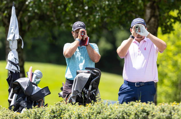GOLF - Interwetten Open HAUS,AUSTRIA,13.JUN.26 - GOLF - HotelPlanner Tour, Interwetten Open, Golfclub Schladming. Image shows Filip Mruzek (CZE) and Louis Albertse (RSA).  GEPAxpictures xHaraldxSteiner