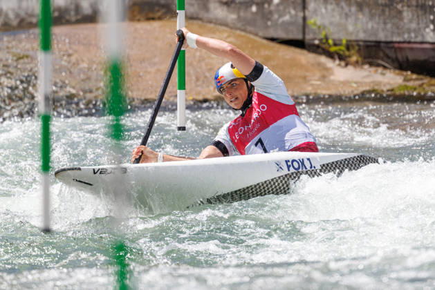 Canoeing, ICF Slalom World Cup in Augsburg