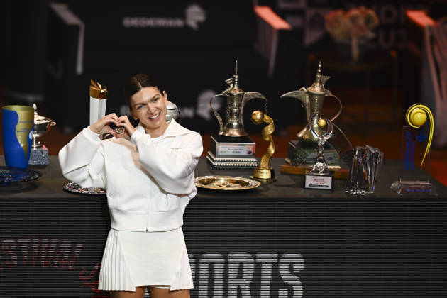 Tennis, Verabschiedung von Simona Halep