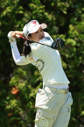 Dow Championship MIDLAND, MICHIGAN - JUNE 13: Hey-Jin Choi of Republic of Korea plays her tee shot on the sixth hole during the third round of the Dow Championship at Midland Country Club in Midland, Michigan, USA on Saturday, June 13, 2026. Midland Michigan United States  Copyright: xJorgexLemusx originalFilename:lemus-dowchamp260613_npmKm