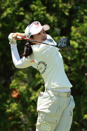 Dow Championship MIDLAND, MICHIGAN - JUNE 13: Hey-Jin Choi of Republic of Korea plays her tee shot on the sixth hole during the third round of the Dow Championship at Midland Country Club in Midland, Michigan, USA on Saturday, June 13, 2026. Midland Michigan United States  Copyright: xJorgexLemusx originalFilename:lemus-dowchamp260613_nphmk