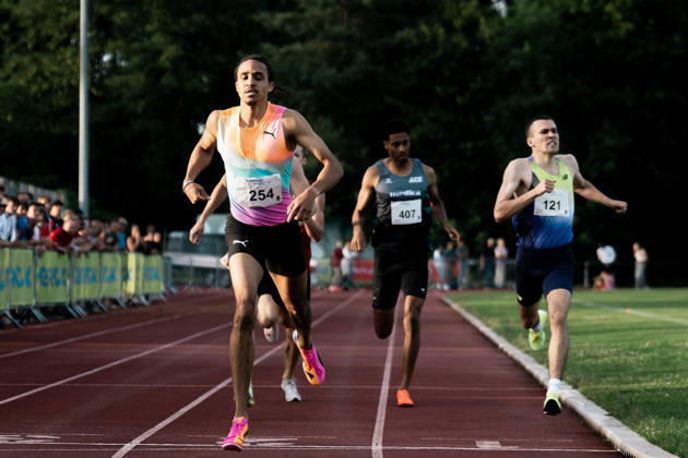 Skupin Alfa Malik LG Offenburg, 254, 800m male , GER, Leichtathletik, Athletics, Merck Laufgala, Pfungstadt, 13 06 2026, GER, Leichtathletik, Athletics, Merck Laufgala, Pfungstadt, 13 06 2026 Pfungstadt Copyright: xStefanxMayerx EP_SMR