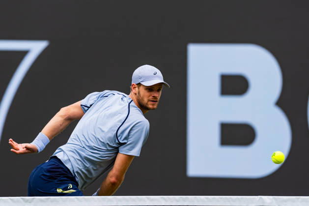 Stuttgart, GERMANY - June 14: Yannik Hanfmann (GER) during the Singles Final Match between Daniil Glinka (EST) and Stefanos Sakellaridis (GRC) vs. Yannik Hanfmann (GER) and Jan-Lennard Struff (GER) at BOSS OPEN 2026, Tennisanlage Weissenhof on June 14, 2026 in Stuttgart, Germany. Baden-Württemberg Germany Copyright: xTimoxSteinx