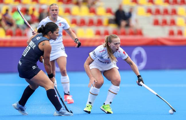 Feldhockey, Frauen, FIH Pro League, Belgien - Argentinien