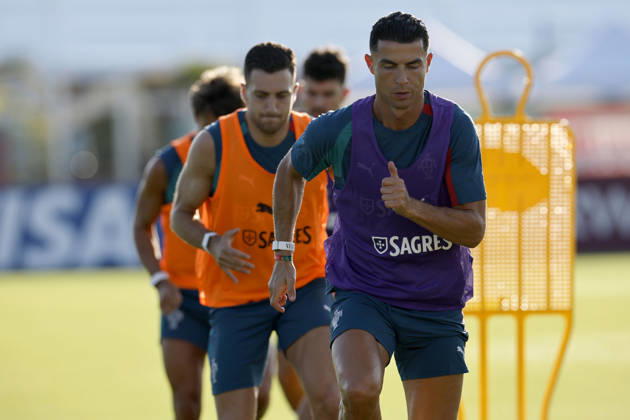 Football, FIFA World Cup 2026, Portugal national team, Training