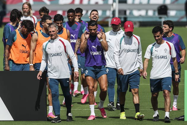 Fußball, FIFA WM 2026, Nationalteam Portugal, Training