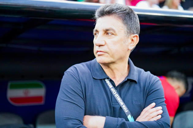 USA Soccer 2026 FIFA World Cup Group Stage Group G Iran vs. New Zealand SoFi Stadium Inglewood, Los Angeles County, California Amir Ardeshir Ghalenoy Coach,detected_source_language Copyright: xJOERANxSTEINSIEKx
