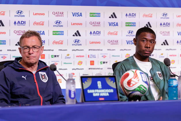 Fußball, FIFA WM 2026, Nationalteam Österreich, Pressekonferenz