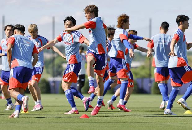 Fußball, FIFA WM 2026, Nationalteam Japan, Training