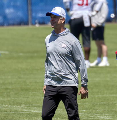 New York Giants head coach John Harbaugh during minicamp held at the Quest Diagnostics Training Center in East Rutherford, New Jersey. CSM NFL, American Football Herren, USA 2026: NY Giants Minicamp June 09  - ZUMAc04_ 20260616_zma_c04_005 Copyright: xDuncanxWilliamsx