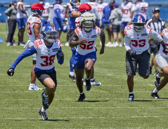 NFL, New York Giants, Training