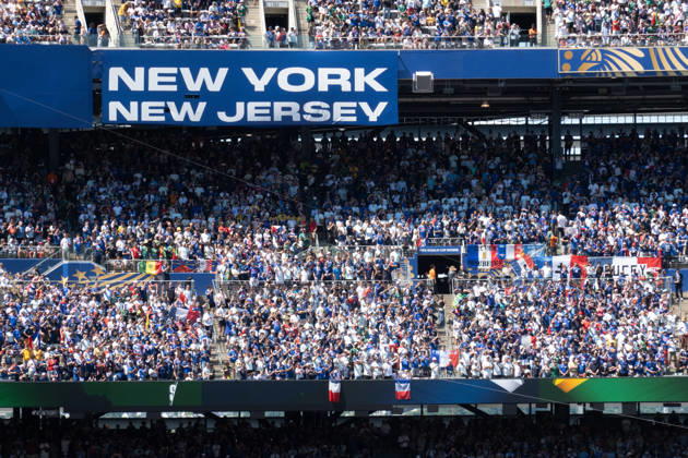 June 16, 2026, East Rutherford, New Jersey, USA: France s BRADLEY BARCOLA scores in the second half as France defeats Senegal 3-1 at FIFA World Cup, WM, Weltmeisterschaft, Fussball 2026 Group 1 match at New York New Jersey Stadium on June 16, 2026 in East Rutherford, New Jersey. East Rutherford USA - ZUMAb148 20260616_zap_b148_043 Copyright: xBryanxSmithx