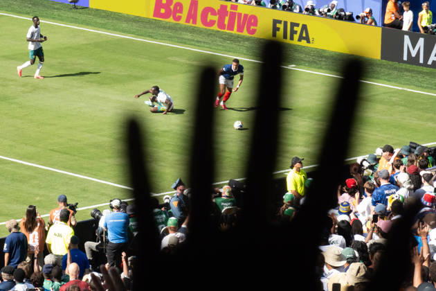 June 16, 2026, East Rutherford, New Jersey, USA: France s KYLIAN MBAPPE plays the ball as France defeats Senegal 3-1 at FIFA World Cup, WM, Weltmeisterschaft, Fussball 2026 Group 1 match at New York New Jersey Stadium on June 16, 2026 in East Rutherford, New Jersey. East Rutherford USA - ZUMAb148 20260616_zap_b148_034 Copyright: xBryanxSmithx