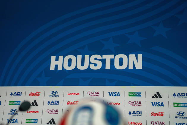 2026 FIFA World Cup, Group K, Match 1, Portugal vs. DR Congo, June 17, 2026, at NRG Stadium in Houston, Texas—Press conference with Bruno Fernandes and Roberto Martinez,detected_source_language Copyright: xBahhoxKarax