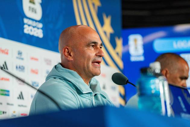 2026 FIFA World Cup, Group K, Match 1, Portugal vs. DR Congo, June 17, 2026, at NRG Stadium in Houston, Texas—Press conference with Bruno Fernandes and Roberto Martinez,detected_source_language Copyright: xBahhoxKarax