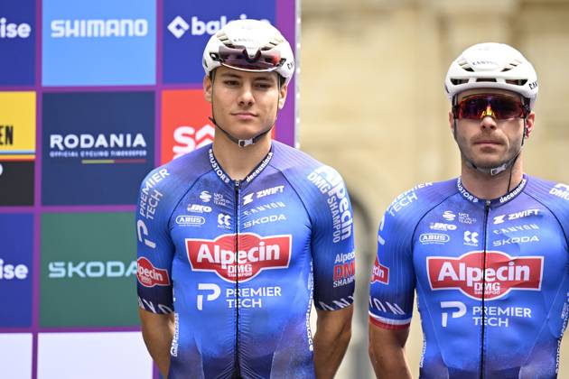 Baloise Belgium Tour 2026 Stage 1 SCHERPENHEUVEN-ZICHEM, BELGIUM - JUNE 17 : Geens Jonas (BEL) of Alpecin - Premier Tech during stage 1 of the 95th edition of Baloise Tour of Belgium an UCI ProSeries 2.Pro cycling road race stage for Men Elite of 187.9 km with start in Scherpenheuven-Zichem and finish in Scherpenheuven-Zichem on June 17, 2026 in Scherpenheuven-Zichem, Belgium, 17 06 2026 ( Motordriver Stephan Boone - Scherpenheuven-Zichem Belgium  Copyright: xTomasxSiskx