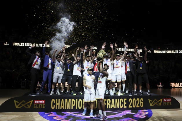 Basketball, France, Play-off Final: AS Monaco win Game 5 away at Paris Basket and are crowned champions