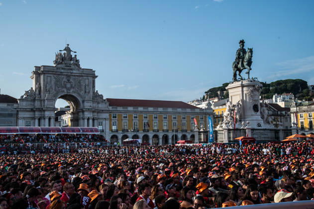 Football, 2026 FIFA World Cup, Portugal v Uzbekistan, public viewing in Lisbon
