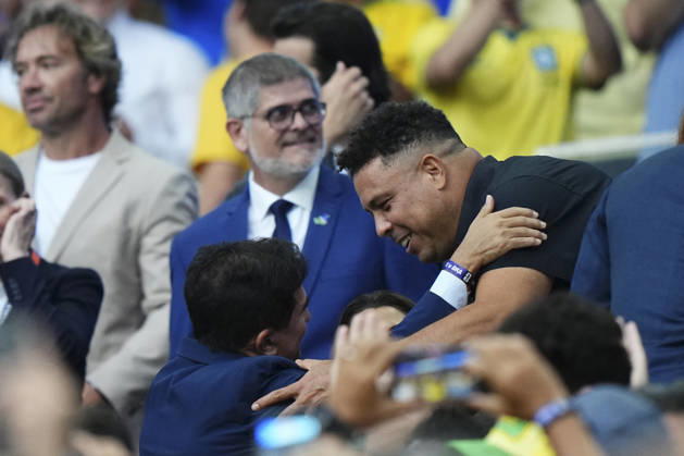 June 24, 2026, Miami Gardens, Florida, United States: Ronaldo Luis Nazario de Lima is seen during the FIFA World Cup, WM, Weltmeisterschaft, Fussball 2026 Group C match between Scotland and Brazil at Miami Stadium on June 24, 2026 in Miami, United States. Miami Gardens United States - ZUMAa181 20260624_zaa_a181_158 Copyright: xJosexBretonx