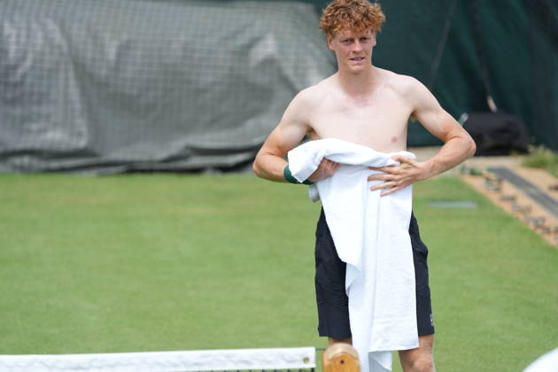 Tennis, Wimbledon, Jannik Sinner Training