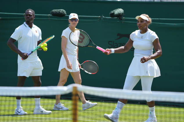 Tennis, Wimbledon, Serena Williams Training