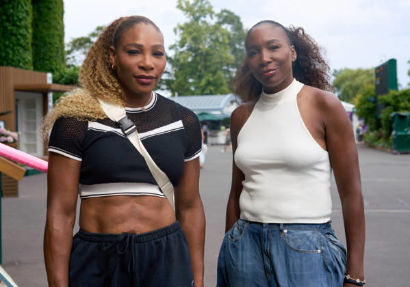 Tennis, Wimbledon, Serena Williams und Venus Williams