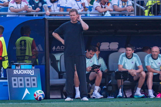 2026 FIFA World Cup, Round of 32, Germany vs. Paraguay, June 29, 2026, Boston Stadium Julian Nagelsmann Germany dissatisfied, unhappy, sad, angry, disappointed Copyright: xBahhoxKarax